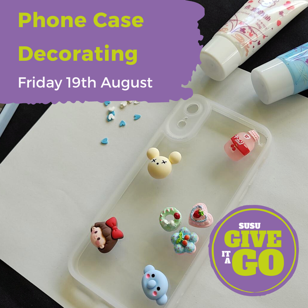 Give It A Go: Phone Case Decorating